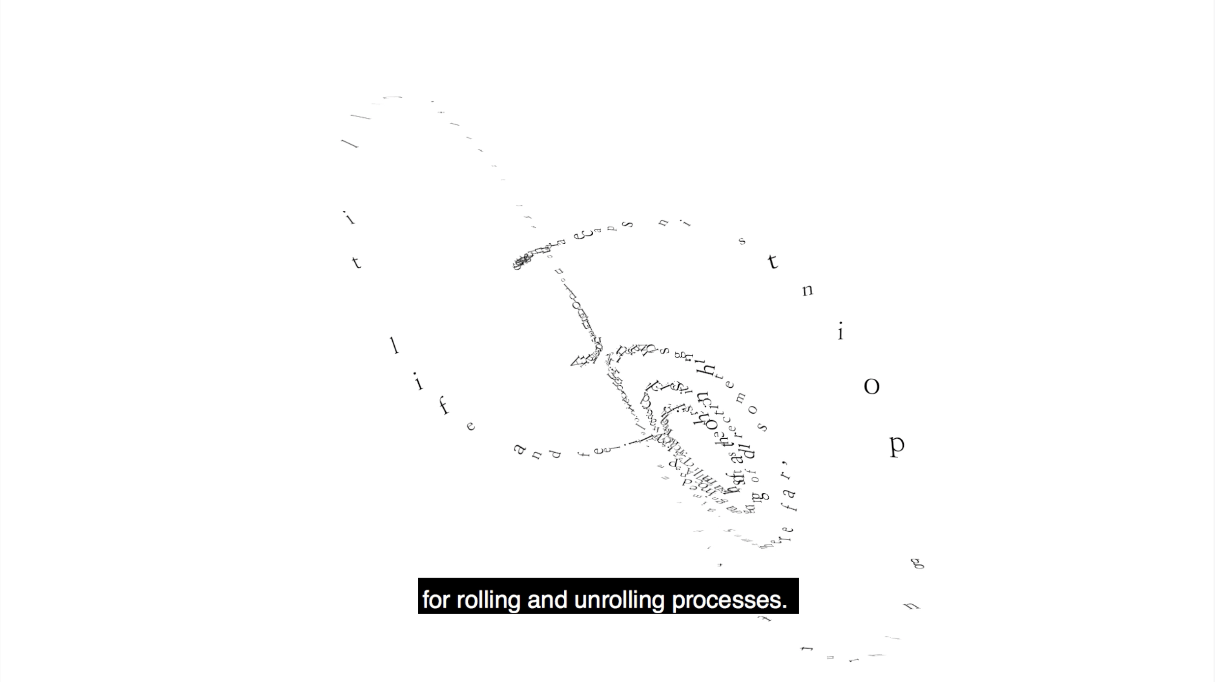 RollingUnrolling: Landing Sites as Propositions for Digital Collective Spaces